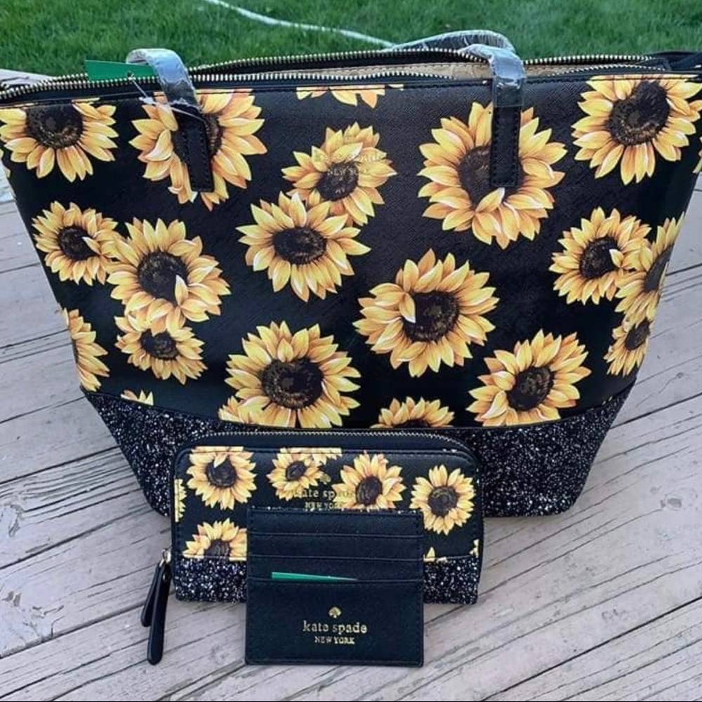 Kate Spade tote, wallet and small card holder